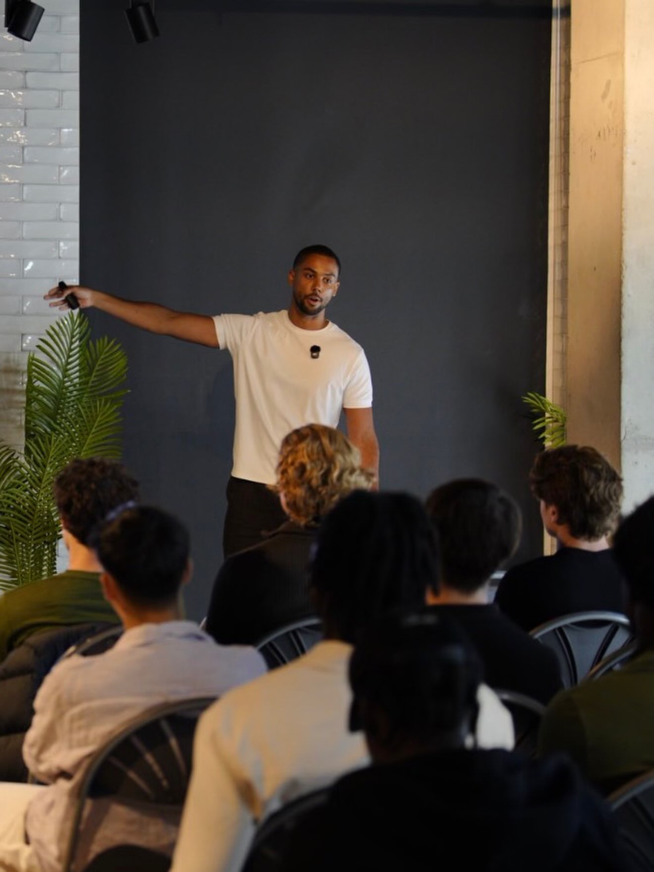 Daniel Kuye hosting a live masterclass